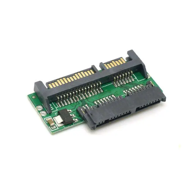 Alt view image 7 of 7 - 1.8" Micro SATA 16Pin to 2.5" SATA 22Pin PCB Converter Adapter for SSD HDD Hard Disk Drive with Extral USB Power Cable