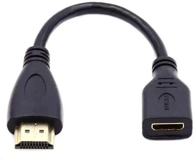 Main image of CY Mini HDMI Cable,Mini HDMI Type C Female to HDMI Type A Male Extension Cable for Camera HDTV 4K 1080P 15cm