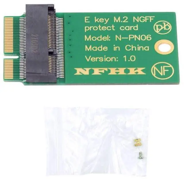 Alt view image 7 of 7 - M.2 22x30mm to 22x42mm NGFF E-Key A+E Key Wireless Card Upgrade Extension Protect Card Adapter