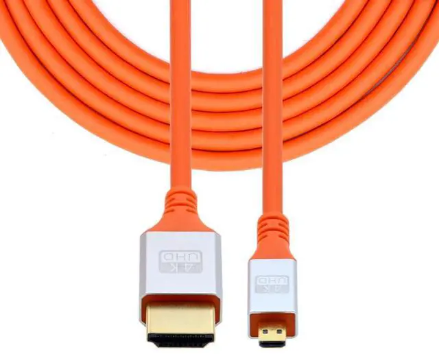 Main image of Micro HDMI Cable HDMI Ultra Soft High Flex HDTV Hyper Super Flexible Extension Cable 0.5M