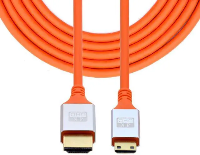 Main image of Mini HDMI Cable HDMI Ultra Soft High Flex HDTV Hyper Super Flexible Extension Cable 1.0M