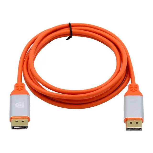 Alt view image 7 of 7 - Displayport 4K Ultra Soft High Flex Monitor Extension Cable Hyper Super Flexible Cord for Computer Graphics Card 1.0M