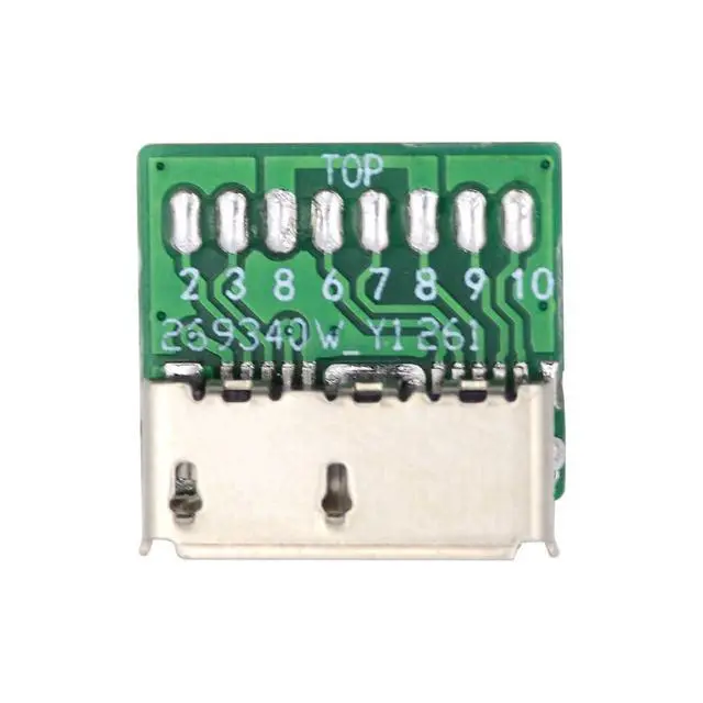 Alt view image 6 of 7 - 10 Pack USB 3.0 Micro-B DIY Connector Micro USB 3.0 10Pin Female Socket Port Repair Replacement Solder Adapter