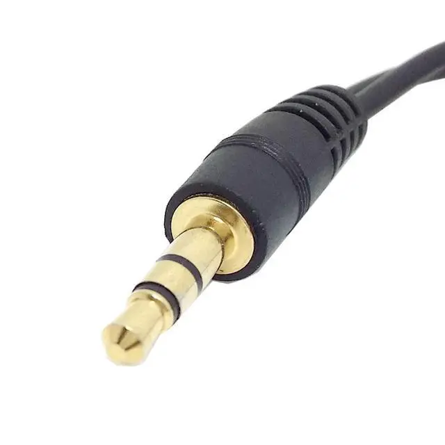 Alt view image 4 of 7 - Headphone/Audio Splitter Cable,3 Pole 3.5mm 1 Male to 2 Female Audio Stereo Headphone Y Splitter Cable with Volume Control Switch
