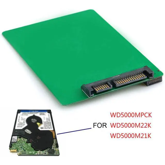 Alt view image 2 of 7 - WD5000MPCK SFF-8784 SATA Express to 2.5" SATA PCBA Convert Adapter for 5mm UltraSlim Hard Disk SSD