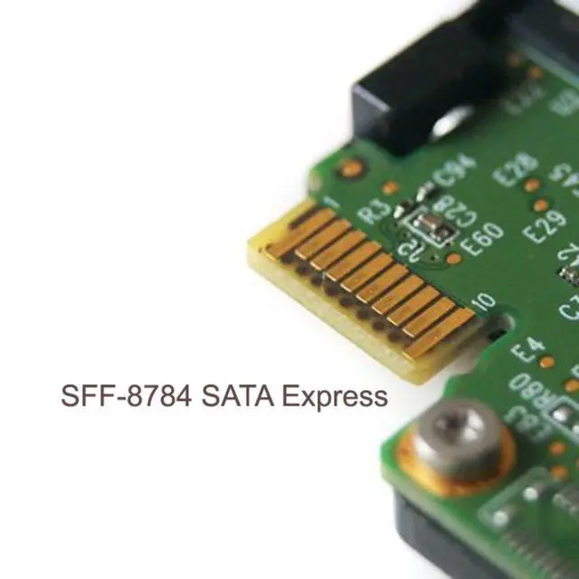 Alt view image 5 of 7 - WD5000MPCK SFF-8784 SATA Express to 2.5" SATA PCBA Convert Adapter for 5mm UltraSlim Hard Disk SSD