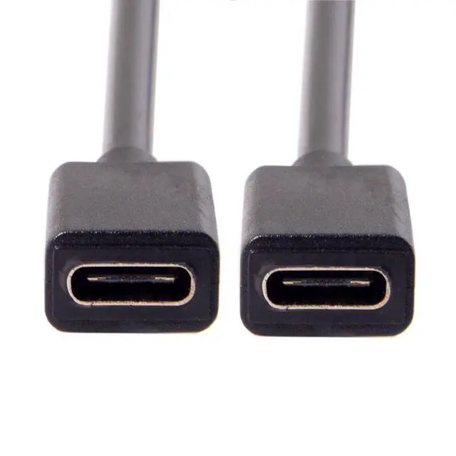 Alt view image 6 of 7 - USB C OTG Cable,USB Type C 1 Male to 2 Female Dual Ports Hub Cable for Laptop PC & Mouse & Flash Disk