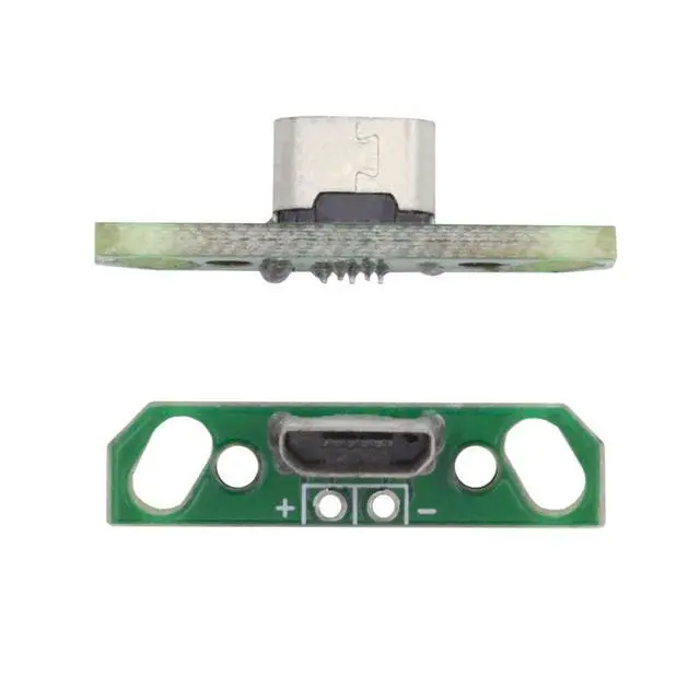 Alt view image 6 of 7 - 5 Pack USB 2.0 DIY Connector,Micro USB 2Pin Female Socket Port Repair Replacement Solder Adapter