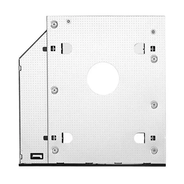 Alt view image 3 of 7 - Universal 9.5mm SATA to SATA 2nd SSD HDD Hard Drive Caddy Adapter Tray for Laptop Optical Drive Slot