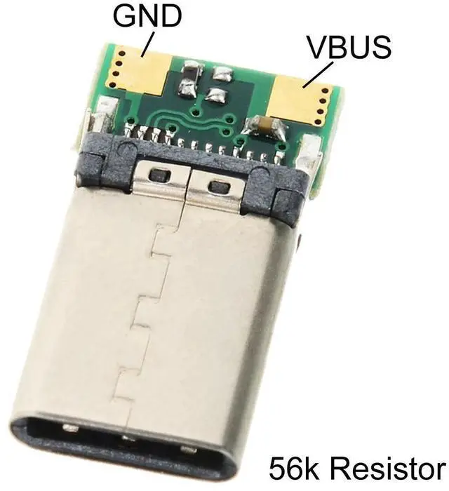 Alt view image 2 of 7 - USB C DIY Connector USB 3.1 Type C 24Pin Male Plug Port Repair Replacement Solder Adapter with PCB Board