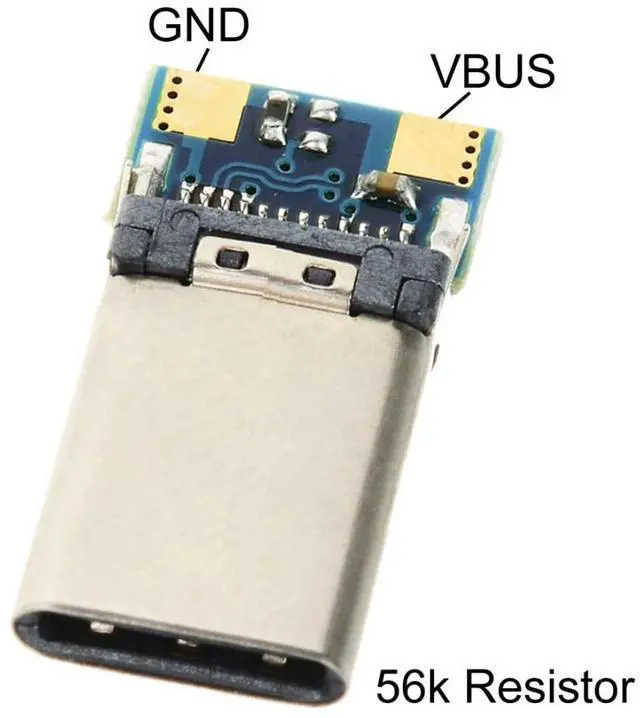 Alt view image 2 of 7 - 10 Pack USB C DIY Connector USB 3.1 Type C 24Pin Male Plug Port Repair Replacement Solder Adapter with PCB Board