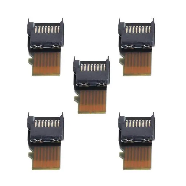 Alt view image 2 of 7 - 5 Pack Micro SD TF Memory Card Adapter,Micro SD TF Card Reader Converter Male to Female Extension Adapter for Car GPS Phone