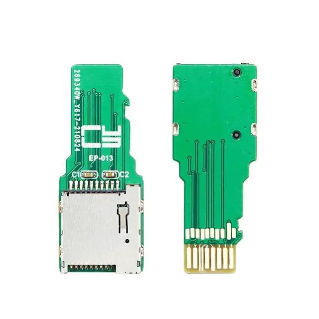 Alt view image 4 of 7 - TF Micro SD Card Male Extender to TF Card Female Extension Adapter PCBA SD/SDHC/SDXC UHS-III UHS-3 UHS-2