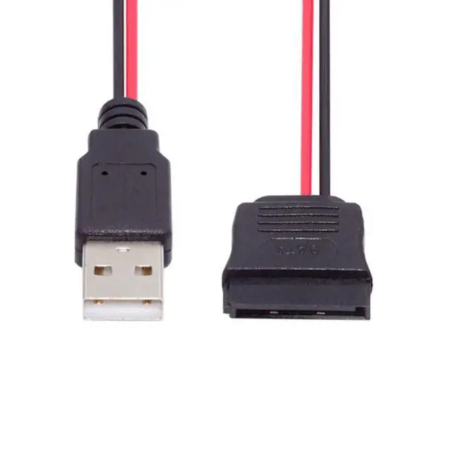 Alt view image 7 of 7 - SATA 15Pin to USB 2.0 Power 5V 2A Cable for 2.5 inch SATA HDD SSD Disk Driver