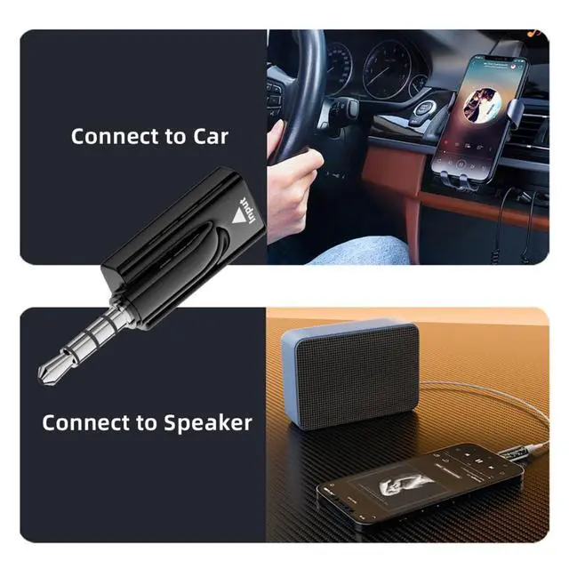 Alt view image 6 of 7 - 2 Pack USB C to 3.5mm Headphone Plug/Jack Adapter Support Hi-Res 16bits 48KHz HiFi Sound Quality with DAC Chip