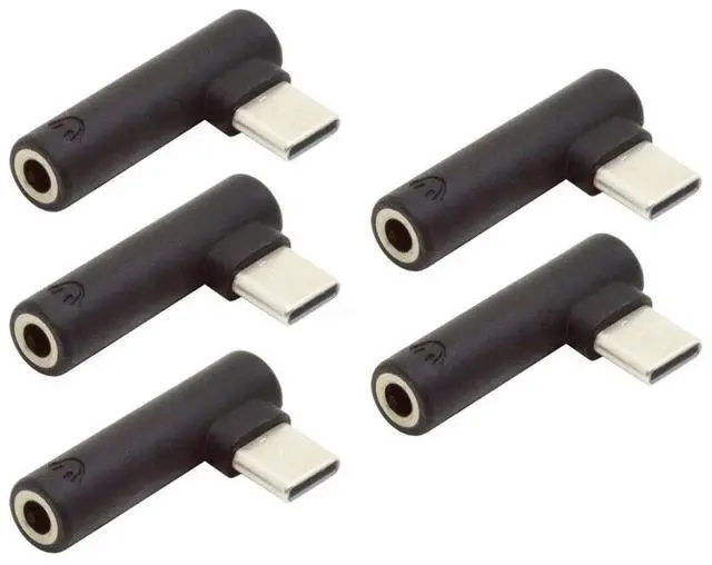 Main image of CY USB C to 3.5mm Adapter,DC 3.5mm Earphone AUX Audio Female to USB 3.1 Type C Male Headphone Adapter 5Pcs/Set