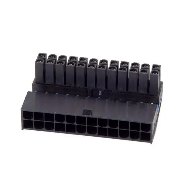 Alt view image 7 of 7 - ATX 24Pin Male to Female 90 Degree Angled Mainboard PSU Power Supply Header Direction Gender Changer Connector Adapter