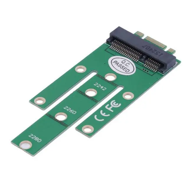 Alt view image 7 of 7 - CY Mini PCIe mSATA SSD to M.2 NGFF PCI-E Hard Disk PCBA Converter Adapter