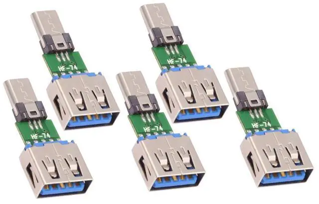 Main image of 5 Pack Micro USB OTG Adapter Micro USB Male to USB 2.0 Female Mini Size Connector Adapter