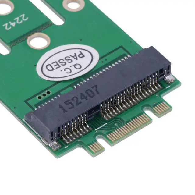 Alt view image 3 of 7 - CY Mini PCIe mSATA SSD to M.2 NGFF PCI-E Hard Disk PCBA Converter Adapter