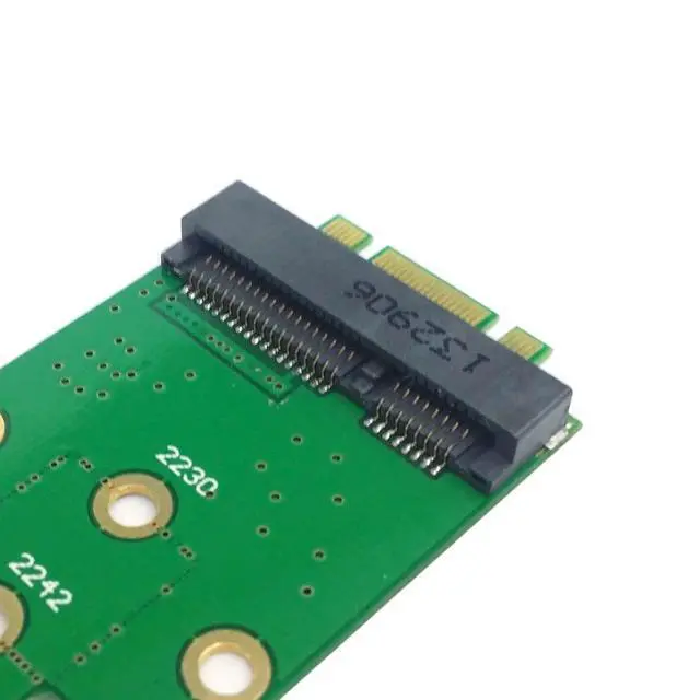 Alt view image 4 of 7 - CY Mini PCIe mSATA SSD to M.2 NGFF PCI-E Hard Disk PCBA Converter Adapter
