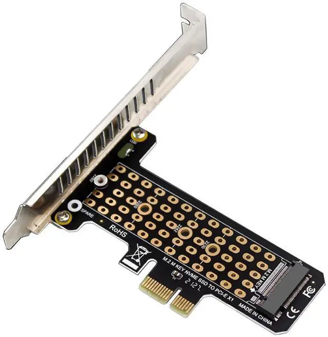 Main image of NVMe M.2 SSD to PCIe X1 Adapter Card, PCIe Express Expansion Card with Low Profile Bracket