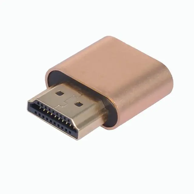 Alt view image 7 of 7 - 4K HDMI Dummy Load Virtual Plug High Resolution Virtual Monitor Display Emulator Next Generation Headless Display Adapter