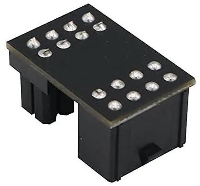 Alt view image 3 of 7 - ATX Female to Male 6pin RVS 180 Degree Angled Adapter for Desktops Graphics Card