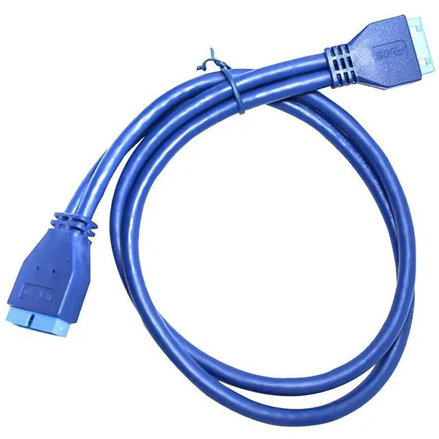 Alt view image 4 of 5 - USB 3.0 19/20-Pin Male to Female Internal Extension Cable (0.2m) - High-Speed 5Gbps for Motherboard Headers, Front Panel Ports & PC Builds