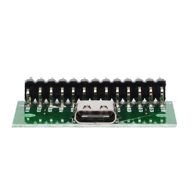 Alt view image 5 of 7 - USB 3.1 TYPEC Female with PCB Test Socket Test Board USB-c Female pitch2.54mm pin