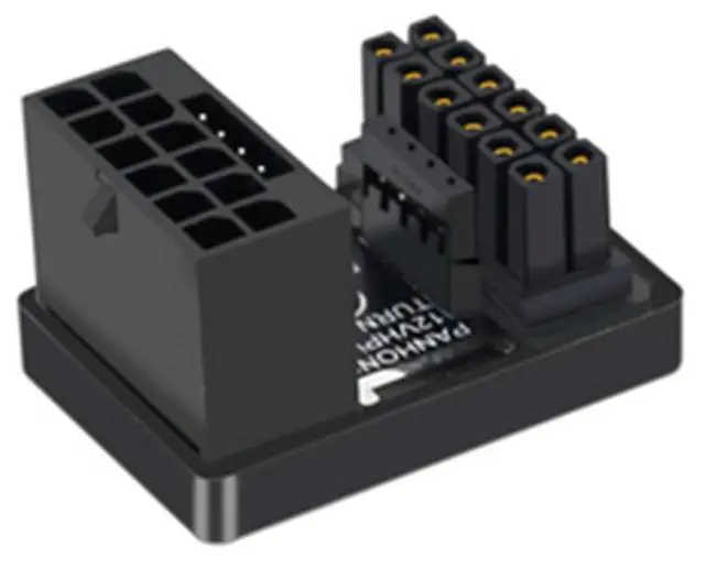 Main image of 12VHPWR 180 Degree Angled Adapter, 600W PCIe 5.0 Power Adapter ATX 3.0 16 Pin (12+4) Connector for GeForce RTX 3090Ti 4070Ti 4080 4090 Graphic Card(A Type)