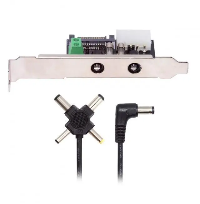Main image of DC 12V 5V Output Power System Intelligent Control Management System Power Card with PCI-E Bracket for Monitor Router