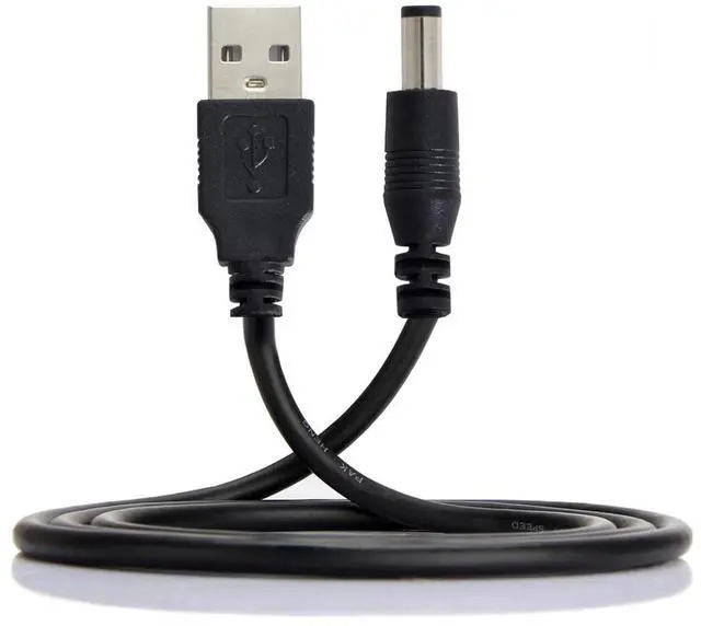 Main image of Chenyang Cable USB 2.0 A Type Male to 5.5 x 2.5mm DC 5V Power Plug Barrel Straight Connector Charge Cable 100cm