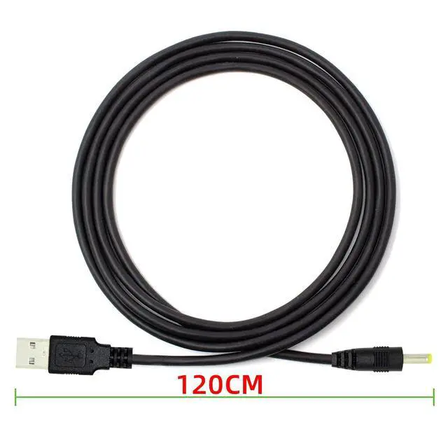 Alt view image 5 of 7 - Cable USB2.0 A Type Male to DC 4.0 x 1.7mm DC 5V Power Plug Barrel Straight Connector Charge Cable