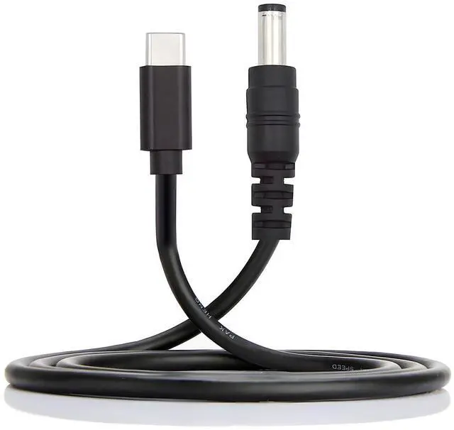 Main image of USB 3.1 Type-C USB-C Male Power Input to DC 12V Output 5.5x2.1mm Plug Cable PD Emulator Trigger Cord 150cm