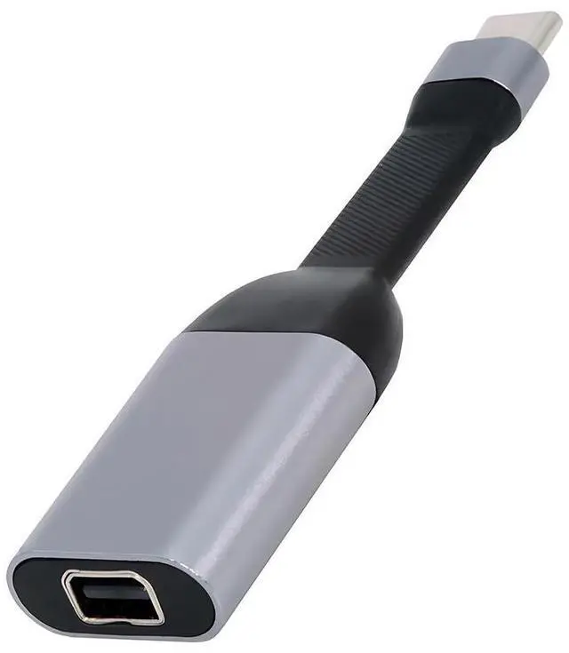 Main image of Cable USB-C Type-C Source to Mini DP Displayport 4K 60hz Sink HDTV Adapter Ultra Slim Flat Cable 1080p for Laptop Tablet Phone
