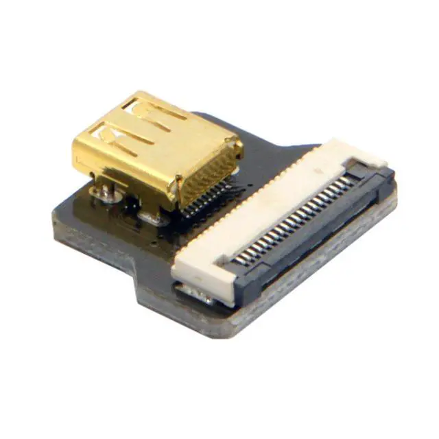 Alt view image 2 of 5 - CYFPVHDMI Micro HDMI Type D Female Connector Socket for FPV HDTV Multicopter Aerial Photography