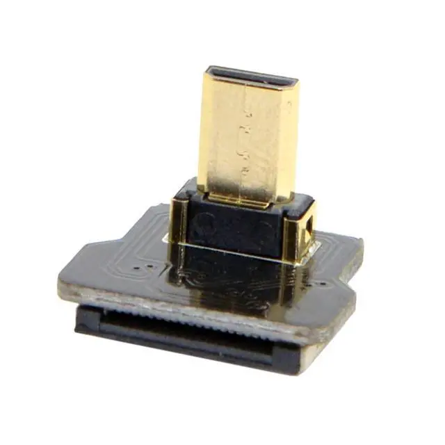 Alt view image 2 of 5 - CYFPVHDMI Micro HDMI Type D Male Down Angled 90 Degree for FPV HDTV Multicopter Aerial Photography