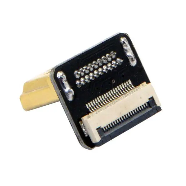 Alt view image 2 of 5 - CYFPVHDMI HDMI Type A Male Connector Up Angled 90 Degree for FPV HDTV Multicopter Aerial Photography
