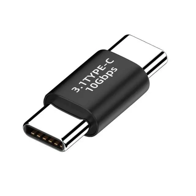 Main image of 10Gbps USB 3.1 Type-C Male to Male Extension Power Data Video Adapter Reversible for Laptop Phone