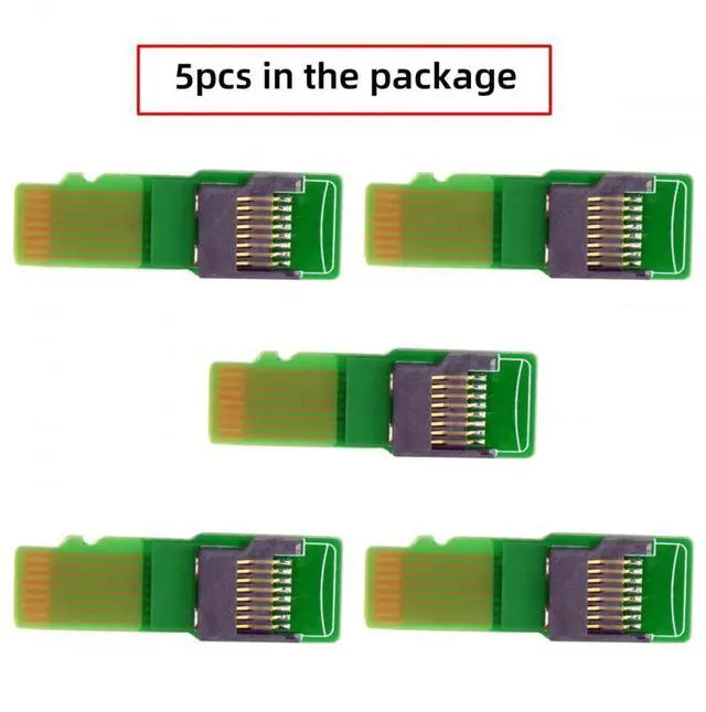 Alt view image 5 of 6 - 5pcs/lot Micro SD TF Memory Card Kit Male to Female Extension Adapter Extender PCBA Reader for Car Phone (TF*5pcs)