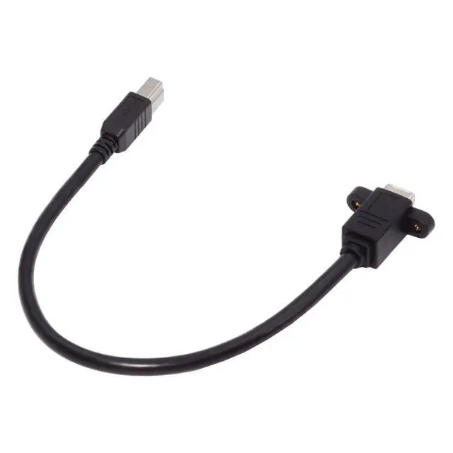 Alt view image 2 of 7 - Cord USB 3.0 Type-B Female to USB3.0 Type-B Male Cable Extension 5Gbps for Disk SSD Camera Data 30cm