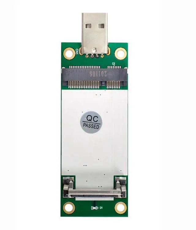 Main image of Mini PCI-E Wireless WWAN to USB 2.0 Riser Adapter Card with SIM Card Slot for 3G/4G/5G LTE Wireless Module Modem Card
