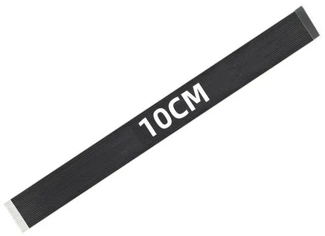Main image of 1pc FPC Ribbon Flat Cable 0.5mm Pitch 20pin for USB2.0 Flat FPC 480Mbps Compatible with FPV HDTV Camera Multicopter Aerial Photography (10cm)