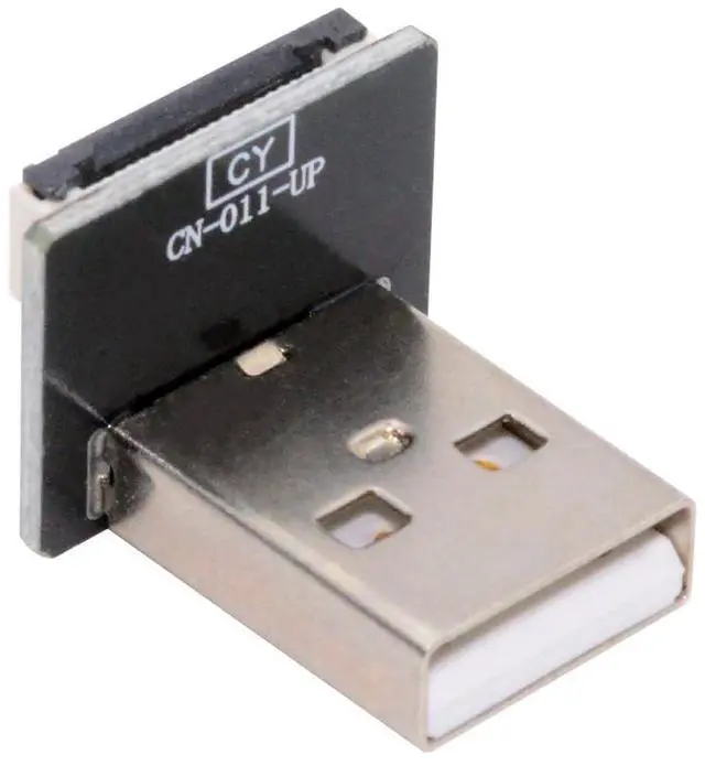 Main image of 1pc Standard USB2.0 Type-A Male Connector Up Angled 90 Degree Flat FPC 480Mbps Data Power Compatible with FPV Camera Multicopter Aerial Photography
