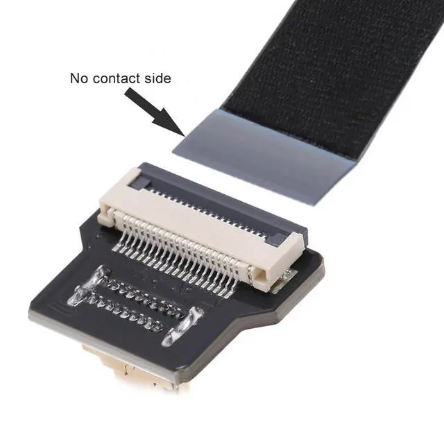Alt view image 7 of 7 - 1pc Standard USB2.0 Type-A Male Connector Straight Type Flat FPC 480Mbps Data Power Compatible with FPV Camera Multicopter Aerial Photography