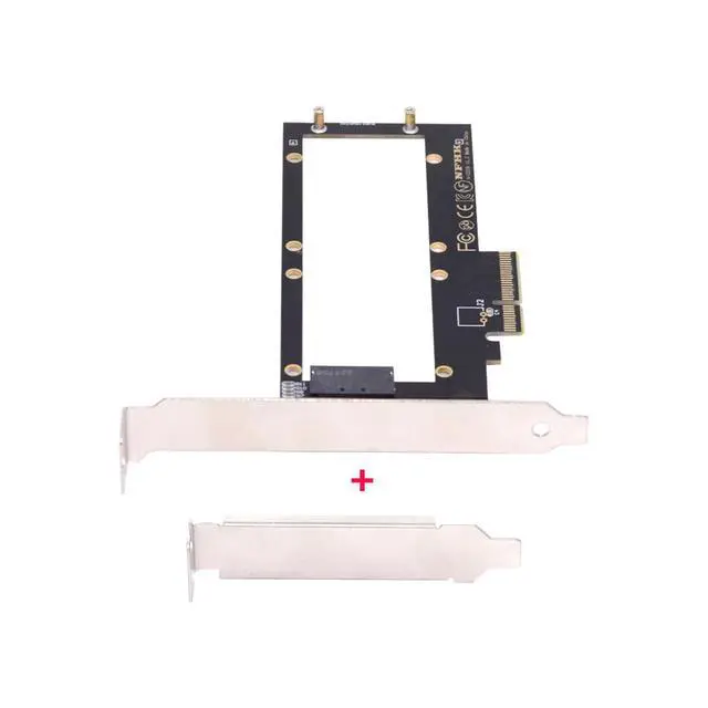 Alt view image 3 of 7 - PCI-E 4.0 4X Host to NVMe Ruler 1U GEN-Z EDSFF Adapter 9.5mm 15mm 25mm Thickness Short SSD E1.S with Heat Sink PM9A3 PM9D3 P5801X Carrier