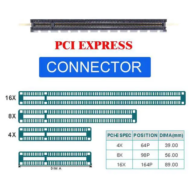 Alt view image 7 of 7 - PCI-E 4.0 4X Host to NVMe Ruler 1U GEN-Z EDSFF 5.9mm 8.0mm Thickness Short SSD E1.S Carrier Adapter