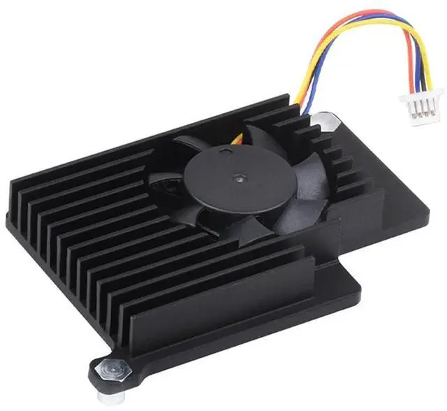 Main image of Active Cooler for Raspberry Pi 5, Aluminium Heatsink & Fan, 8000RPM, 2.35 CFM, Easy Install, SC1148