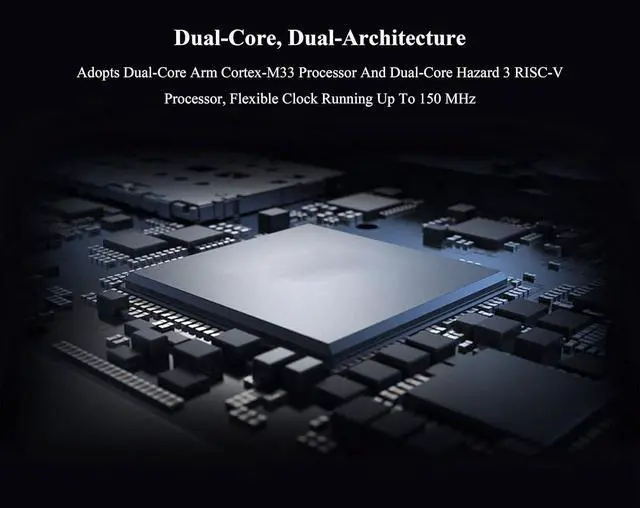 Alt view image 4 of 7 - RP2350-Zero Mini Development Board with Pre-Soldered Header, Based On RPi RP2350A Dual-Core & Dual-Architecture Microcontroller, 29 × Multi-Function GPIO Pins Type-C Connector